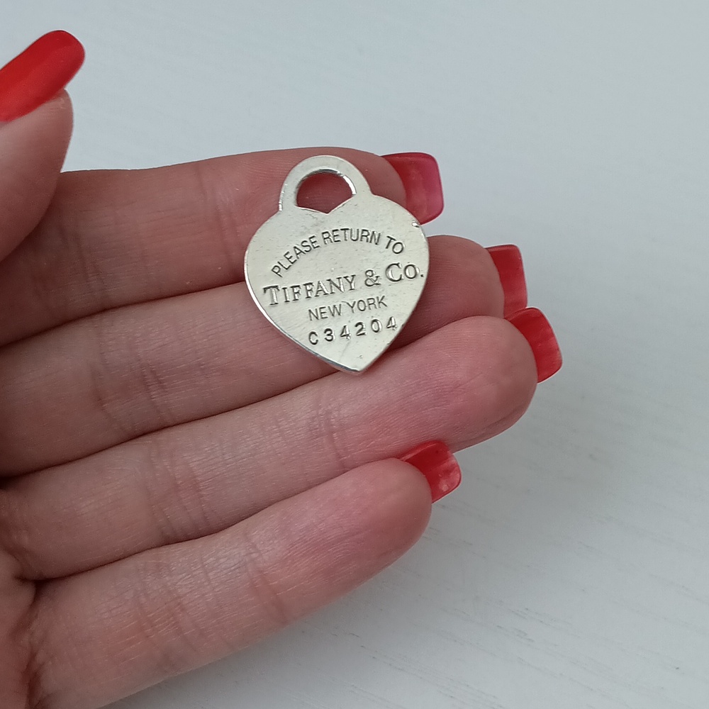 Tiffany@Co. Return To Tiffany Heart Love Pendant for Necklace